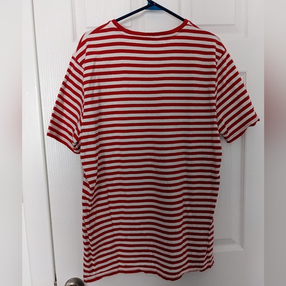 Only and Sons Striped T-shirt mens XL - Picture 3 of 5